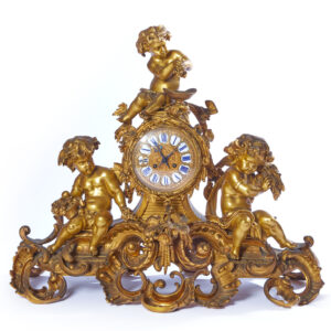 Alternative view of Lot 636 - vente 1141 - IMPORTANTE GARNITURE DE CHEMINEE… - 2025-08-09T14:30
