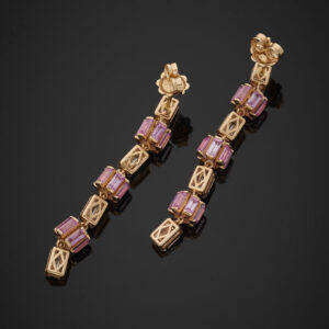 Lot 77 - vente 1142 - Paire de PENDANTS d'OREILLES en… - 2025-08-08T10:00 3 2031159008 2