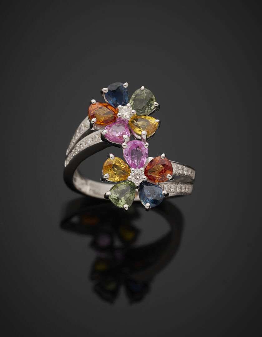 Lot 45 - vente 1142 - BAGUE "toi & moi deux… - 2025-08-08T10:00 1 Lot 45 - vente 1142 - BAGUE "toi & moi deux… - 2025-08-08T10:00