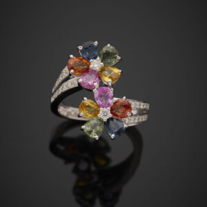 Lot 45 - vente 1142 - BAGUE "toi & moi deux… - 2025-08-08T10:00 4 2075245632 2