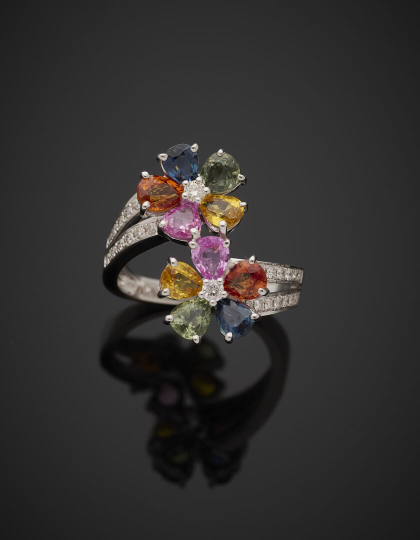 Lot 45 - vente 1142 - BAGUE "toi & moi deux… - 2025-08-08T10:00 2 Lot 45 - vente 1142 - BAGUE "toi & moi deux… - 2025-08-08T10:00 – Image 2