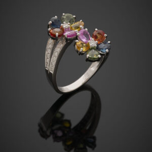 Lot 45 - vente 1142 - BAGUE "toi & moi deux… - 2025-08-08T10:00 5 2075245632 3