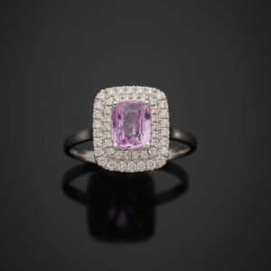Lot 153 - vente 1142 - BAGUE en or gris (750‰)… - 2025-08-08T10:00