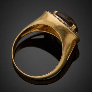 Lot 523 - vente 1142 - BAGUE ovale en or jaune… - 2025-08-08T10:00 5 1491441506 3