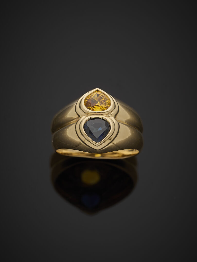 Lot 130 - vente 1142 - BAGUE double jonc en or… - 2025-08-08T10:00 1 Lot 130 - vente 1142 - BAGUE double jonc en or… - 2025-08-08T10:00