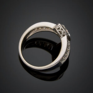 Lot 494 - vente 1142 - BAGUE "marquise" en or gris… - 2025-08-08T10:00 5 74126081 3