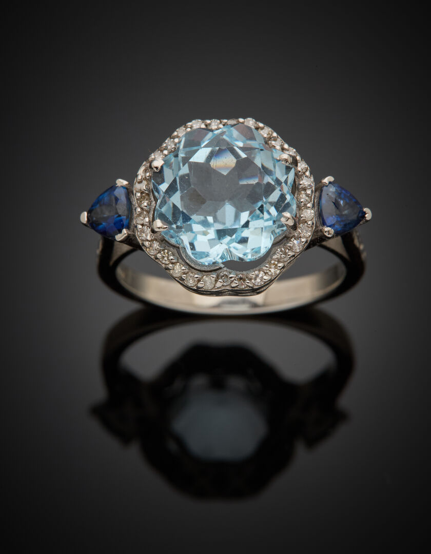 Lot 510 - vente 1142 - BAGUE en or gris (375‰)… - 2025-08-08T10:00 1 Lot 510 - vente 1142 - BAGUE en or gris (375‰)… - 2025-08-08T10:00