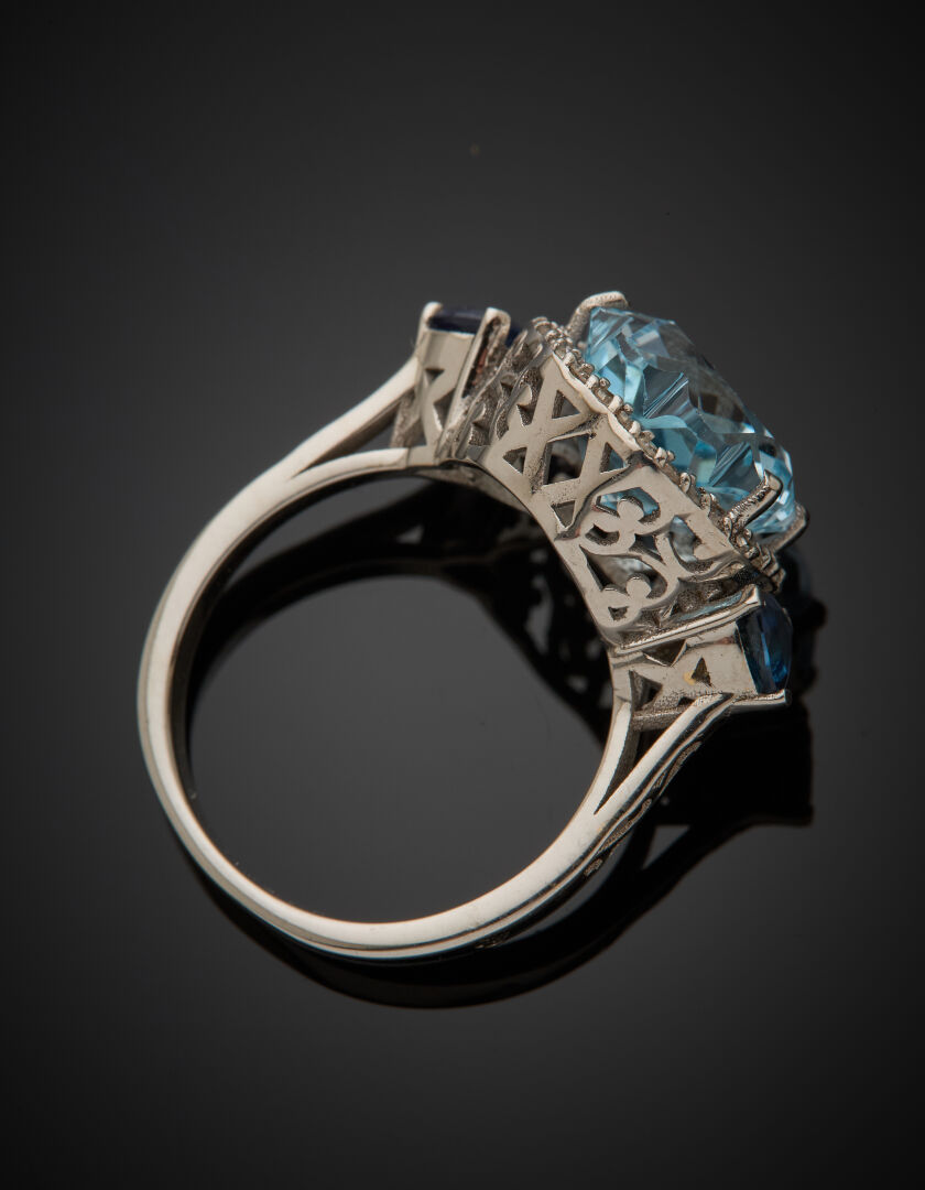 Lot 510 - vente 1142 - BAGUE en or gris (375‰)… - 2025-08-08T10:00 3 Lot 510 - vente 1142 - BAGUE en or gris (375‰)… - 2025-08-08T10:00 – Image 3