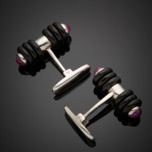 Lot 397 - vente 1142 - Paire de BOUTONS de MANCHETTES… - 2025-08-08T10:00 3 833707744 2