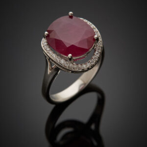 Lot 528 - vente 1142 - BAGUE en or gris (750‰)… - 2025-08-08T10:00 4 923052535 2