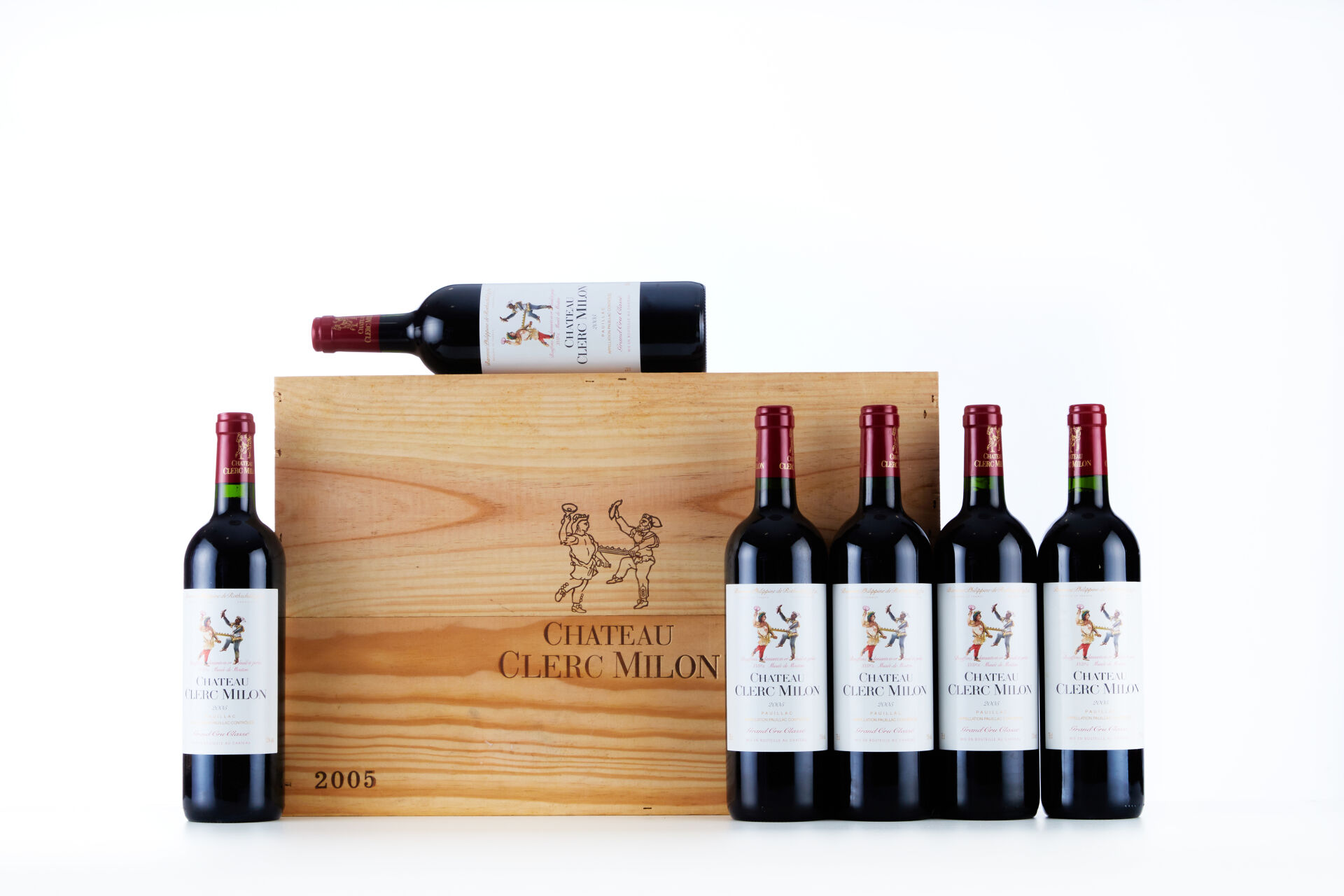 Lot 1054 - vente 1143 - 6 Bouteilles CHÂTEAU CLERC MILON - 2005… - 2025-08-10T14:30 1 Lot 1054 - vente 1143 - 6 Bouteilles CHÂTEAU CLERC MILON - 2005… - 2025-08-10T14:30