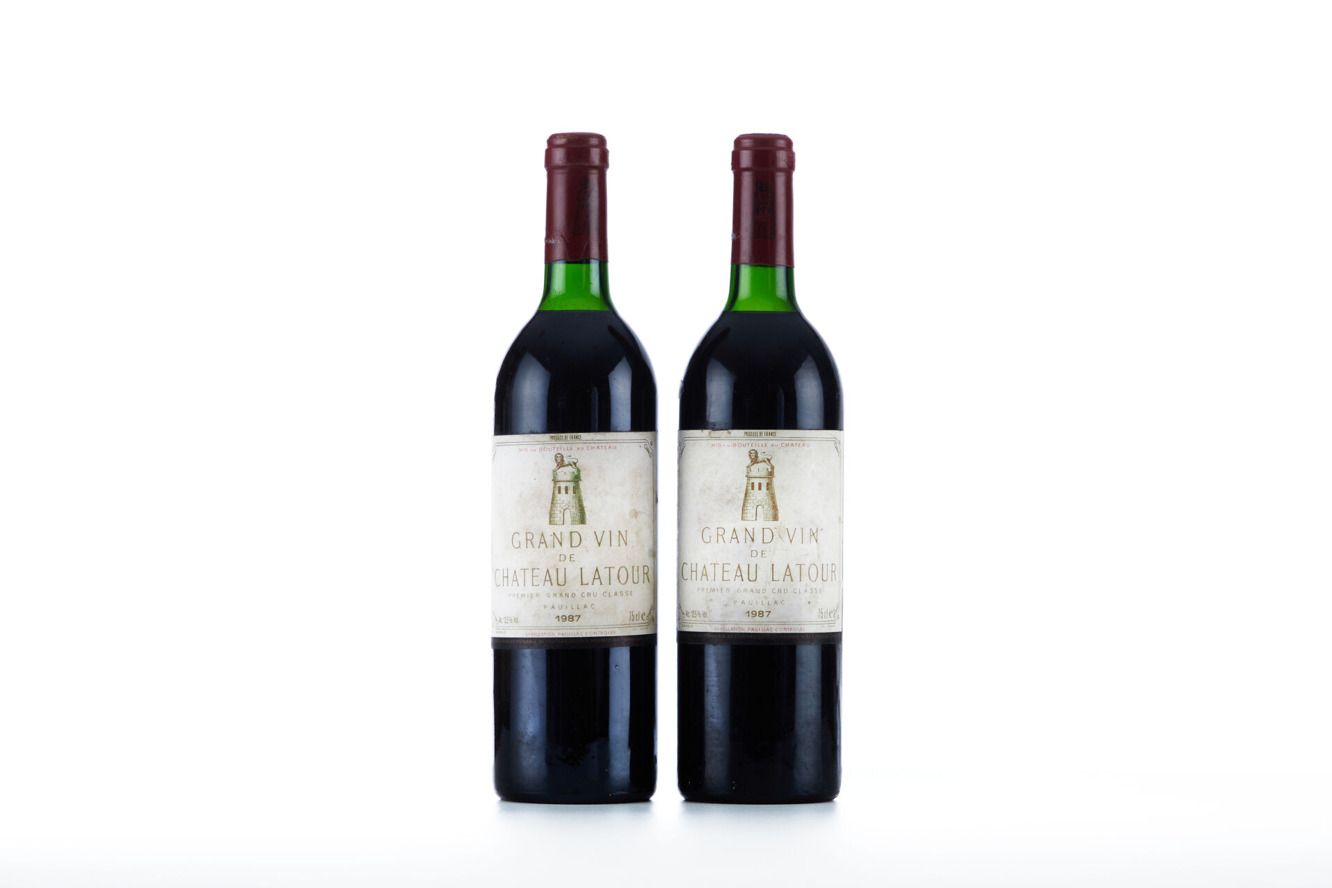 Lot 1407 - vente 1143 - 2 Bouteilles CHÂTEAU LATOUR - 1987… - 2025-08-10T14:30 1 Lot 1407 - vente 1143 - 2 Bouteilles CHÂTEAU LATOUR - 1987… - 2025-08-10T14:30