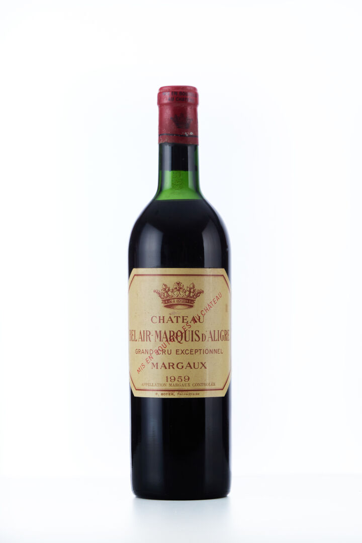 Lot 1293 - vente 1143 - 1 Bouteille CHÂTEAU BEL AIR-MARQUIS… - 2025-08-10T14:30 1 Lot 1293 - vente 1143 - 1 Bouteille CHÂTEAU BEL AIR-MARQUIS… - 2025-08-10T14:30