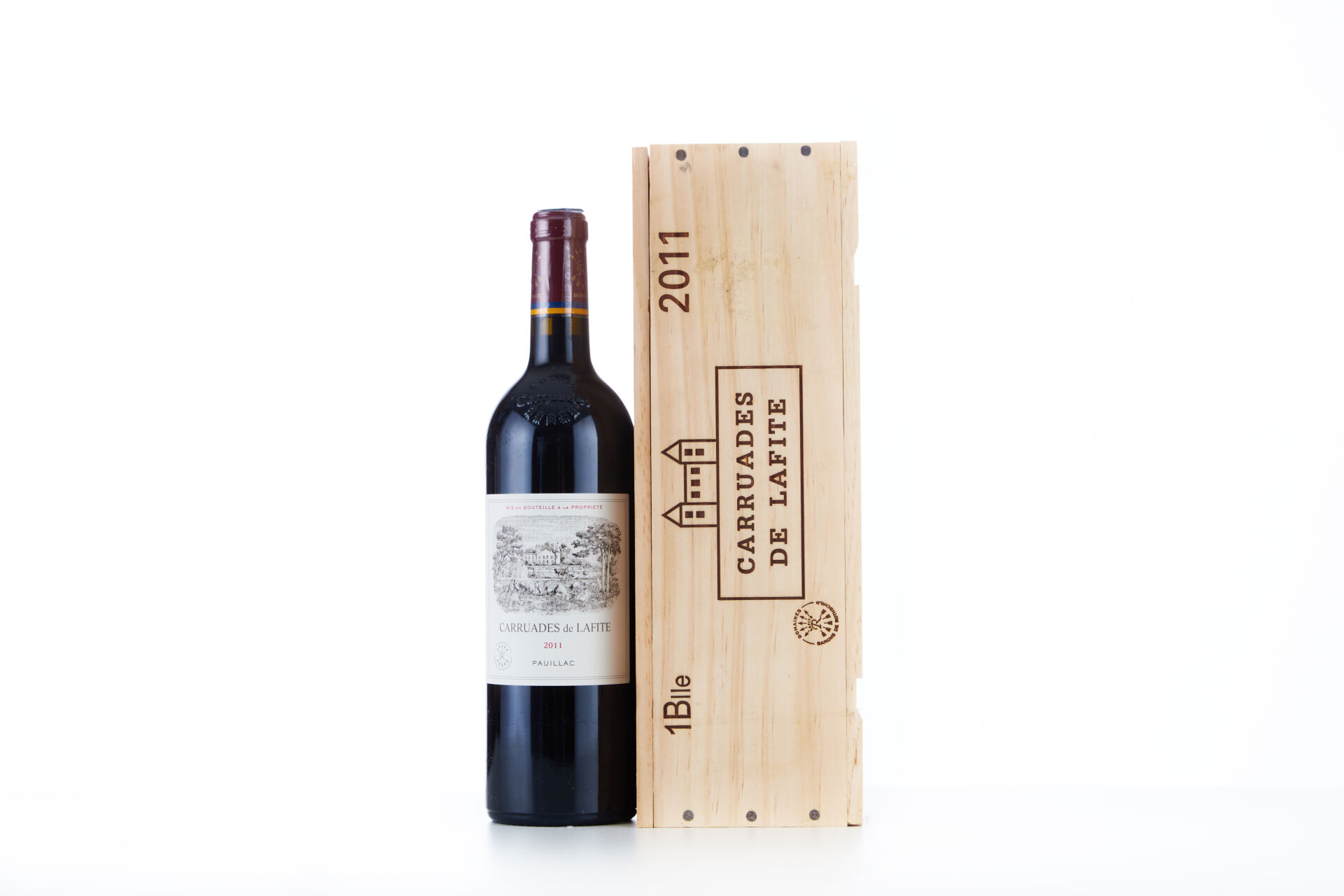 Lot 1095 - vente 1143 - 1 Bouteille CARRUADES DE LAFITE - 2011… - 2025-08-10T14:30 1 Lot 1095 - vente 1143 - 1 Bouteille CARRUADES DE LAFITE - 2011… - 2025-08-10T14:30