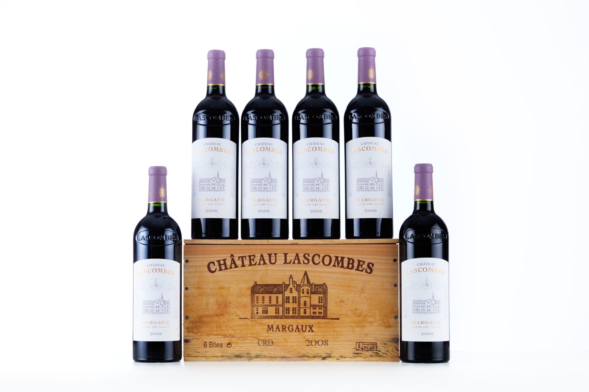 Lot 1066 - vente 1143 - 6 Bouteilles CHÂTEAU LASCOMBES - 2008… - 2025-08-10T14:30 1 Lot 1066 - vente 1143 - 6 Bouteilles CHÂTEAU LASCOMBES - 2008… - 2025-08-10T14:30