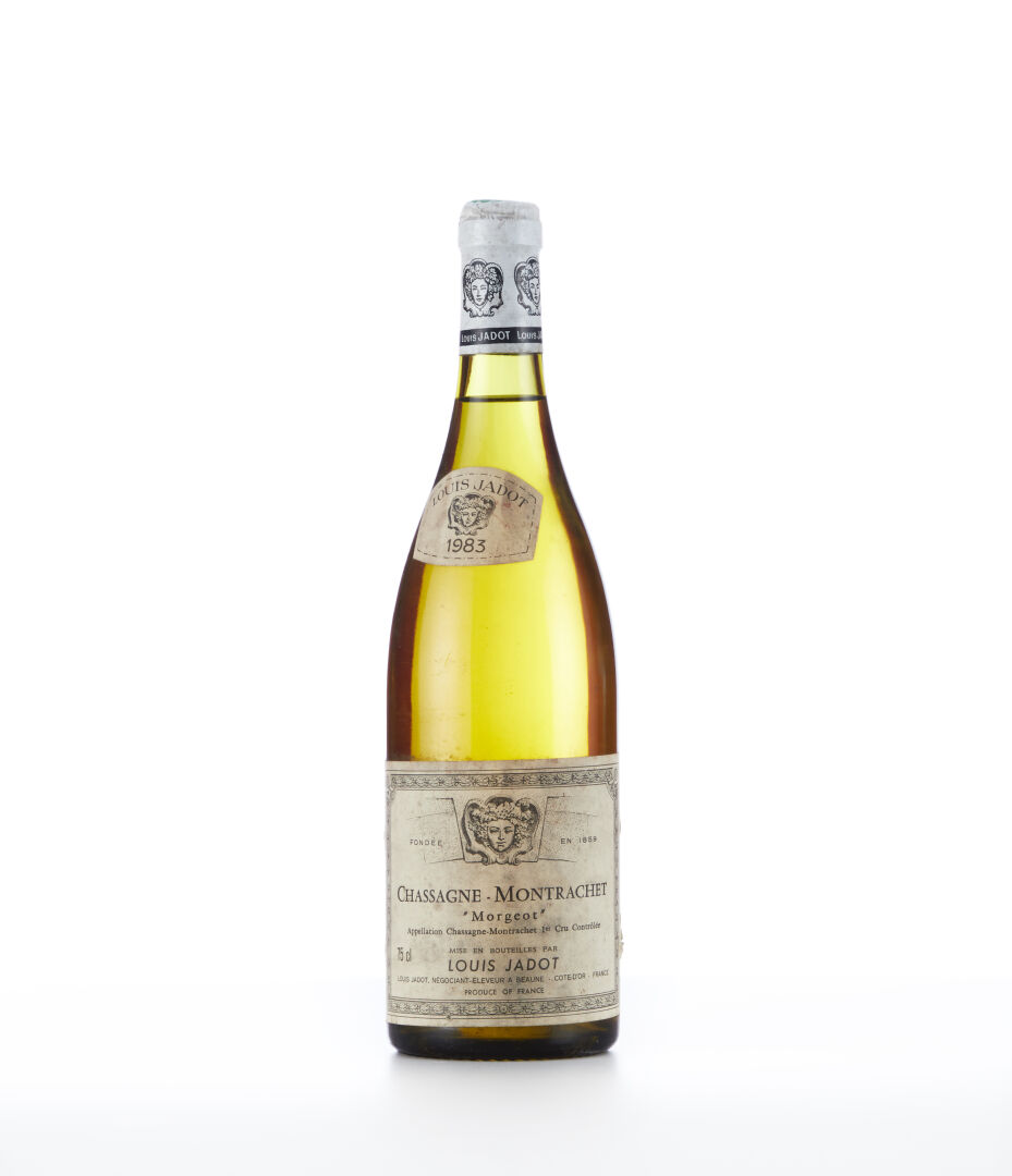 Lot 1373 - vente 1143 - 1 Bouteille CHASSAGNE-MONTRACHET MORGEOT Blanc (1° Cru) - 1983… - 2025-08-10T14:30 1 Lot 1373 - vente 1143 - 1 Bouteille CHASSAGNE-MONTRACHET MORGEOT Blanc (1° Cru) - 1983… - 2025-08-10T14:30