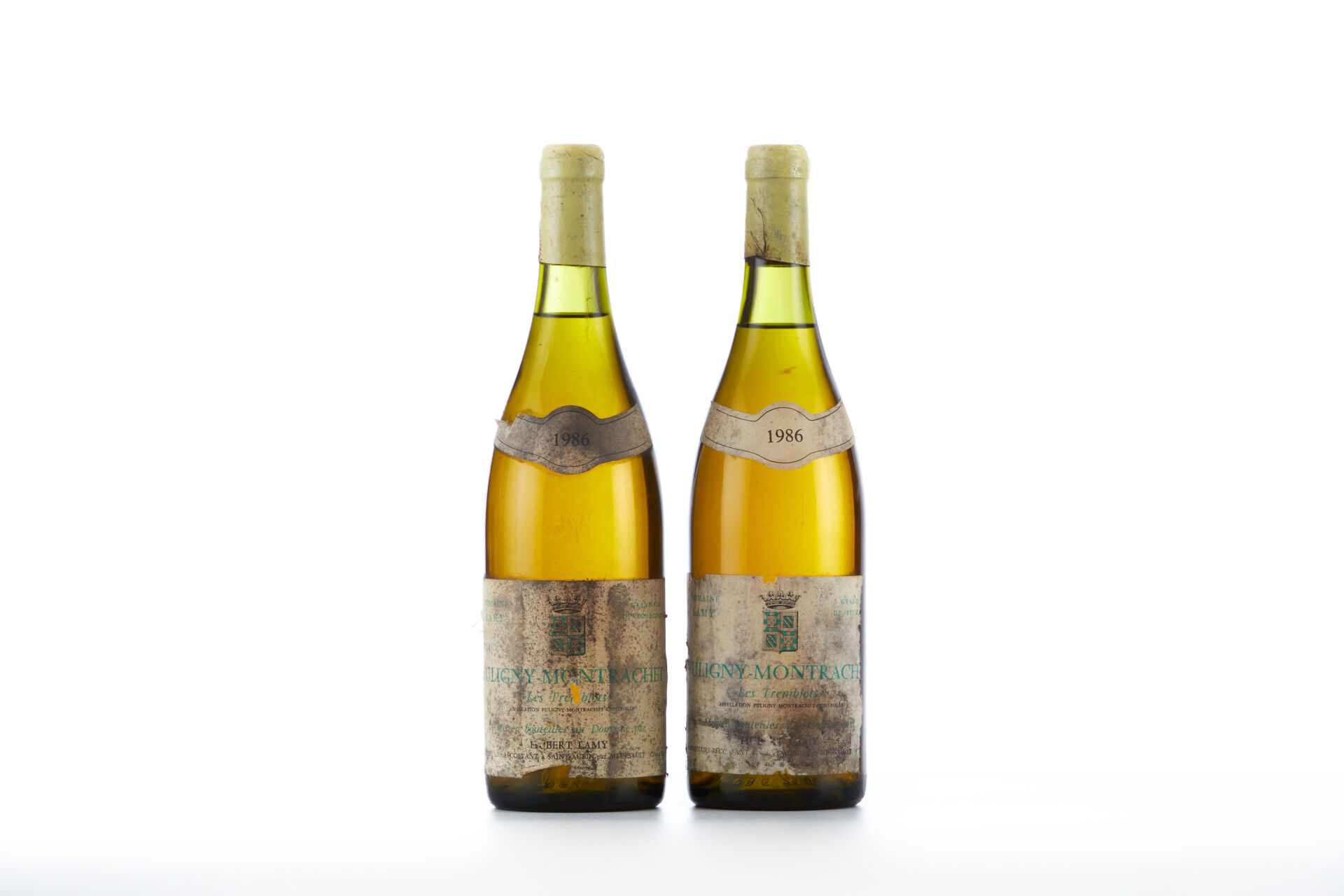 Lot 1025 - vente 1143 - 2 Bouteilles PULIGNY-MONTRACHET LES TREMBLOTS - 1986… - 2025-08-10T14:30 1 Lot 1025 - vente 1143 - 2 Bouteilles PULIGNY-MONTRACHET LES TREMBLOTS - 1986… - 2025-08-10T14:30