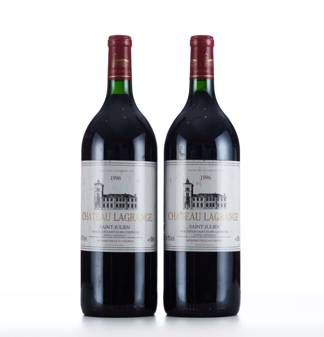 Lot 1226 - vente 1143 - 2 Magnums CHÂTEAU LAGRANGE - 1996… - 2025-08-10T14:30 1 Lot 1226 - vente 1143 - 2 Magnums CHÂTEAU LAGRANGE - 1996… - 2025-08-10T14:30