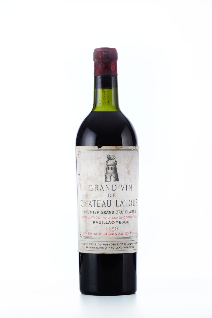 Lot 1312 - vente 1143 - 1 Bouteille CHÂTEAU LATOUR - 1950… - 2025-08-10T14:30 1 Lot 1312 - vente 1143 - 1 Bouteille CHÂTEAU LATOUR - 1950… - 2025-08-10T14:30