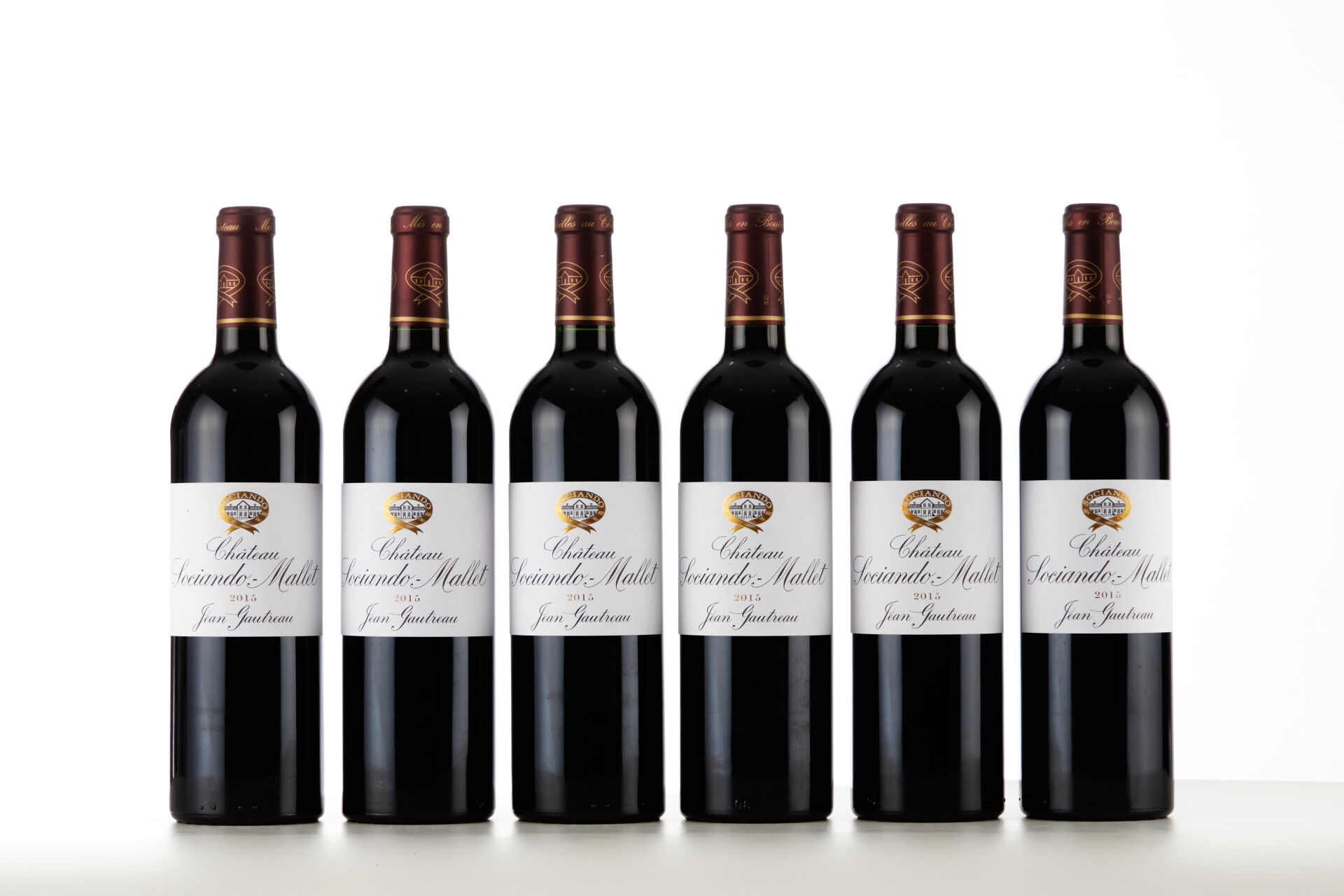 Lot 1204 - vente 1143 - 6 Bouteilles CHÂTEAU SOCIANDO-MALLET - 2015… - 2025-08-10T14:30 1 Lot 1204 - vente 1143 - 6 Bouteilles CHÂTEAU SOCIANDO-MALLET - 2015… - 2025-08-10T14:30