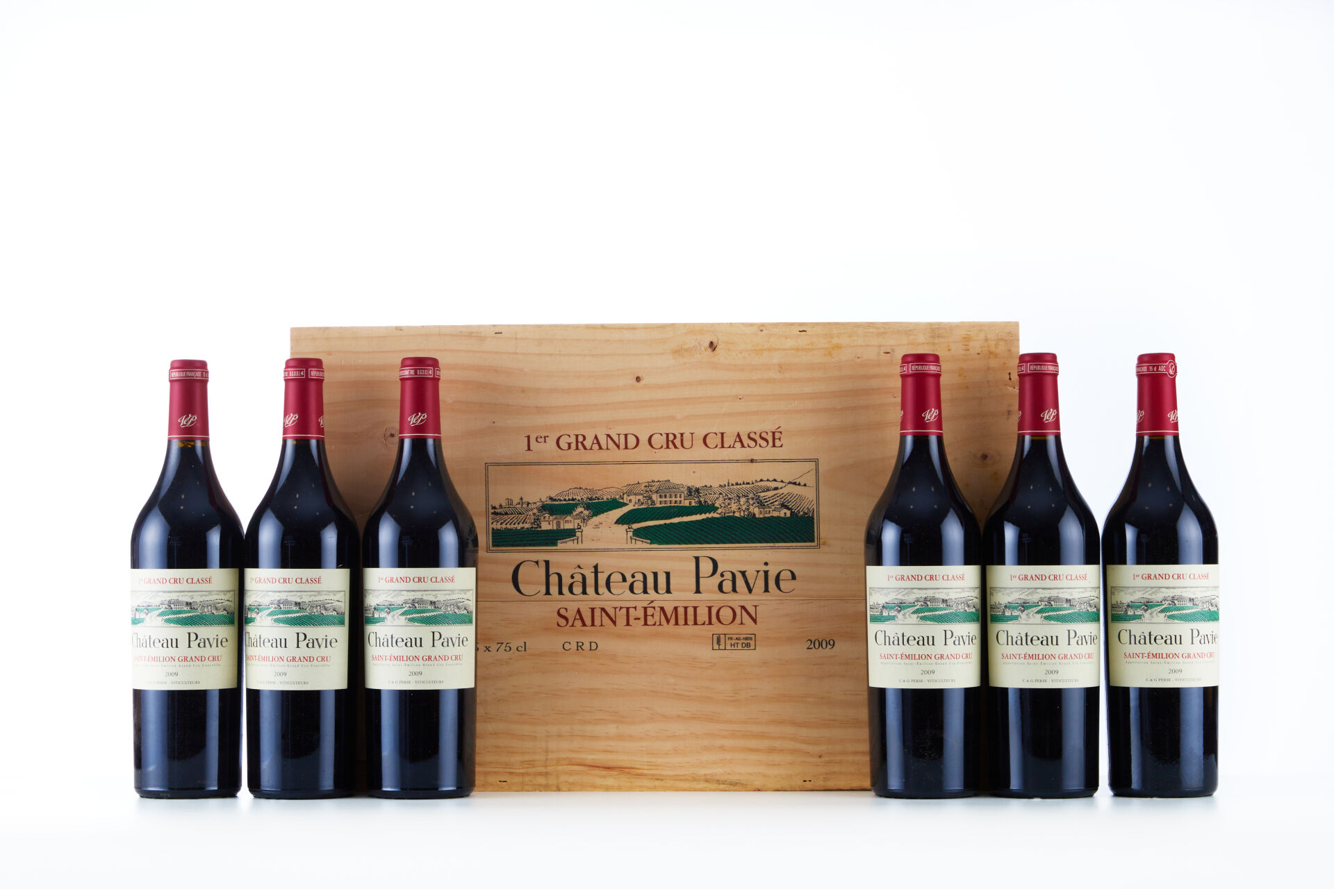 Lot 1088 - vente 1143 - 6 Bouteilles CHÂTEAU PAVIE - 2009… - 2025-08-10T14:30 1 Lot 1088 - vente 1143 - 6 Bouteilles CHÂTEAU PAVIE - 2009… - 2025-08-10T14:30
