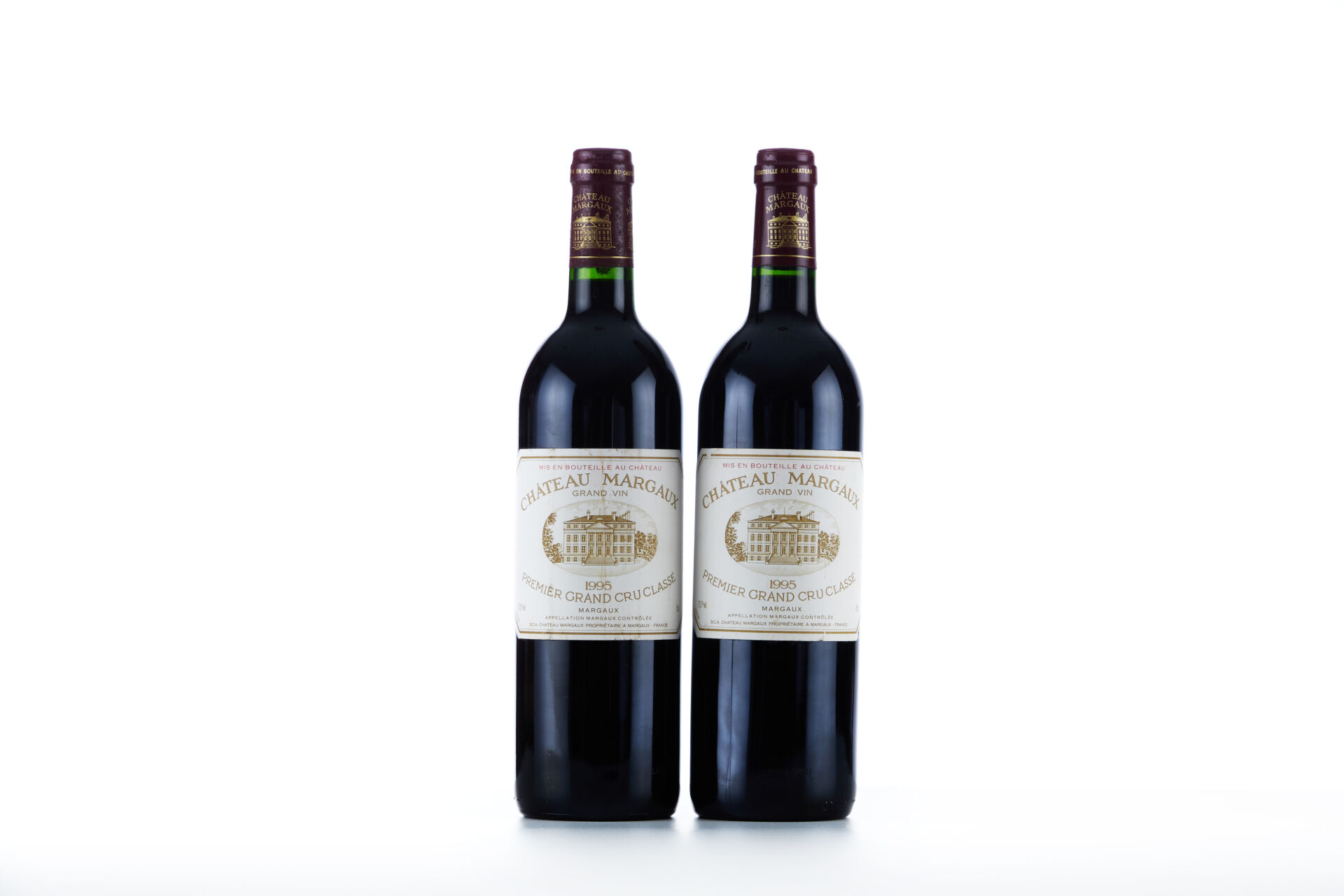 Lot 1008 - vente 1143 - 2 Bouteilles CHÂTEAU MARGAUX - 1995… - 2025-08-10T14:30 1 Lot 1008 - vente 1143 - 2 Bouteilles CHÂTEAU MARGAUX - 1995… - 2025-08-10T14:30