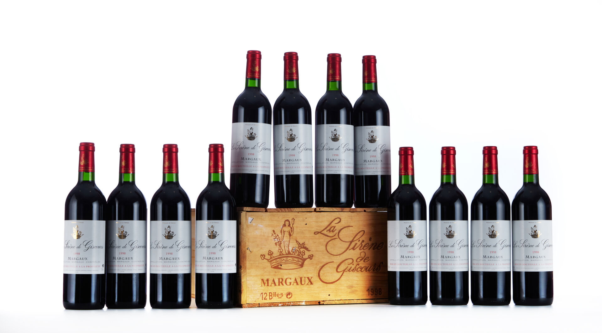 Lot 1228 - vente 1143 - 12 Bouteilles LA SIRENE DE GISCOURS - 1998… - 2025-08-10T14:30 1 Lot 1228 - vente 1143 - 12 Bouteilles LA SIRENE DE GISCOURS - 1998… - 2025-08-10T14:30