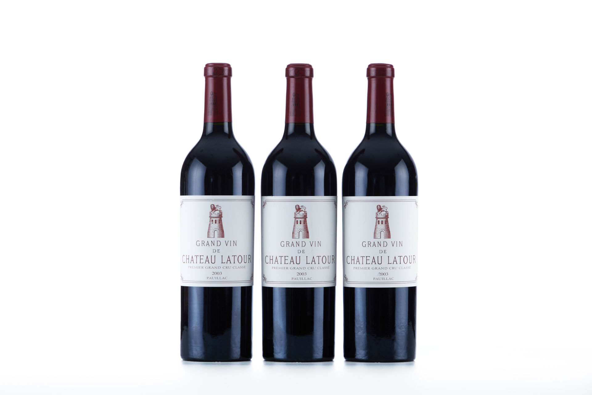 Lot 1245 - vente 1143 - 3 Bouteilles CHÂTEAU LATOUR - 2003… - 2025-08-10T14:30 1 Lot 1245 - vente 1143 - 3 Bouteilles CHÂTEAU LATOUR - 2003… - 2025-08-10T14:30