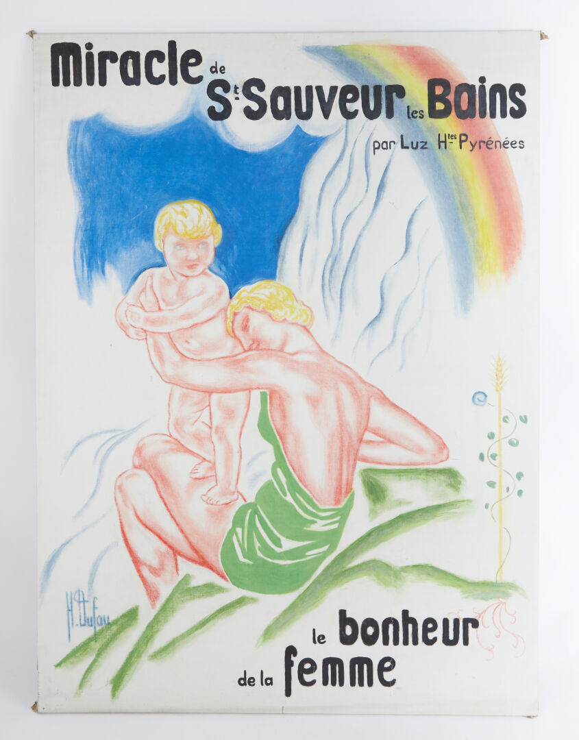Lot 195 - vente 1243 - Clémentine Hélène DUFFAU (1869-1937) "Miracle… - 2026-04-23T14:30 2 Lot 195 - vente 1243 - Clémentine Hélène DUFFAU (1869-1937) "Miracle… - 2026-04-23T14:30 – Image 2