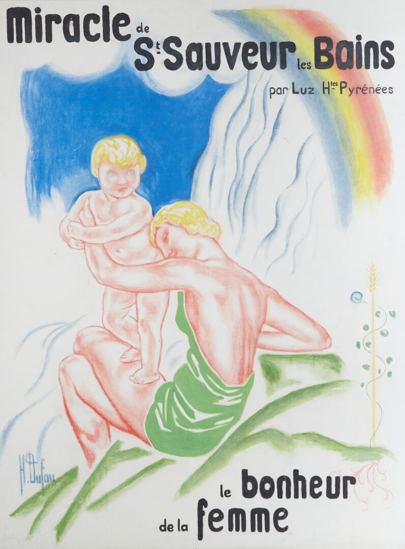Lot 195 - vente 1243 - Clémentine Hélène DUFFAU (1869-1937) "Miracle… - 2026-04-23T14:30 1 Lot 195 - vente 1243 - Clémentine Hélène DUFFAU (1869-1937) "Miracle… - 2026-04-23T14:30