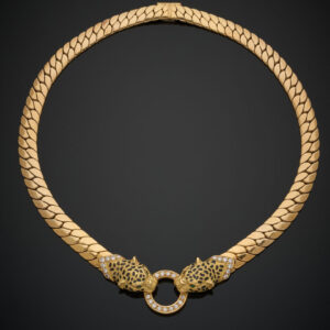 Lot 139 - vente 1242 - COLLIER "deux panthères" en or… - 2026-04-22T14:30