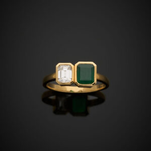 Lot 145 - vente 1242 - BAGUE "toi et moi" en… - 2026-04-22T14:30