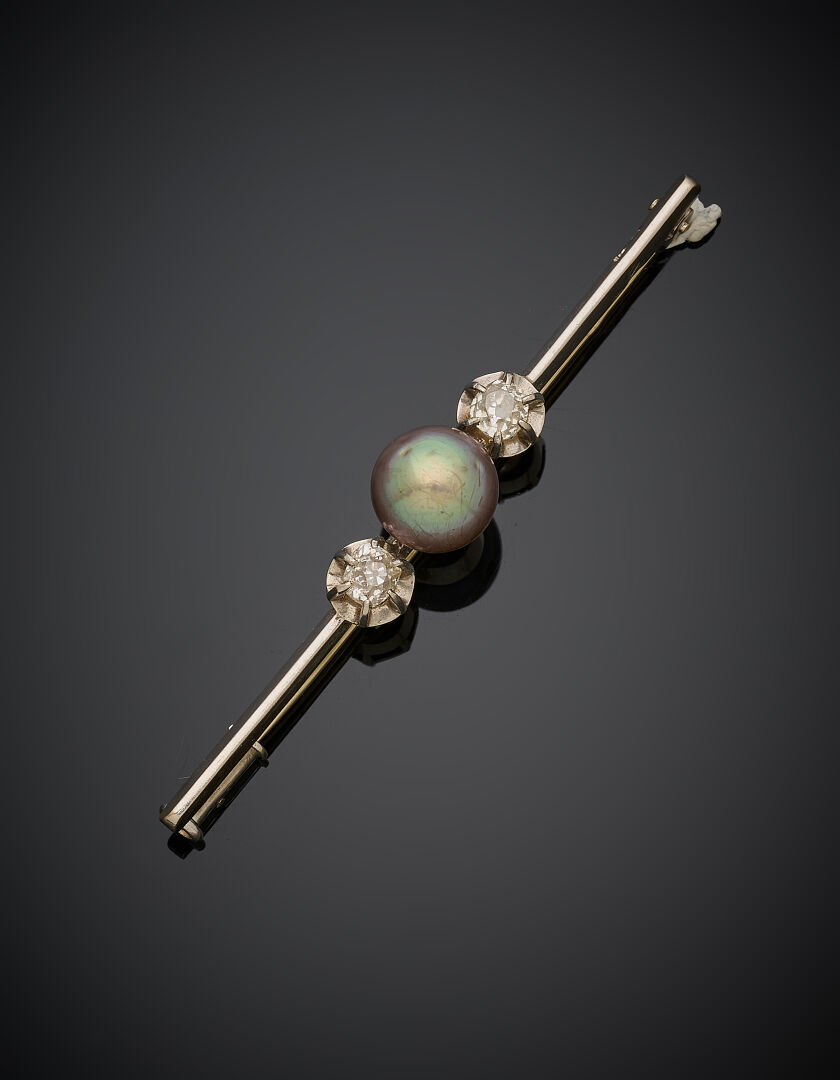 Lot 364 - vente 1244 - BROCHE barrette en platine (950‰)… - 2026-08-07T10:00 1 Lot 364 - vente 1244 - BROCHE barrette en platine (950‰)… - 2026-08-07T10:00