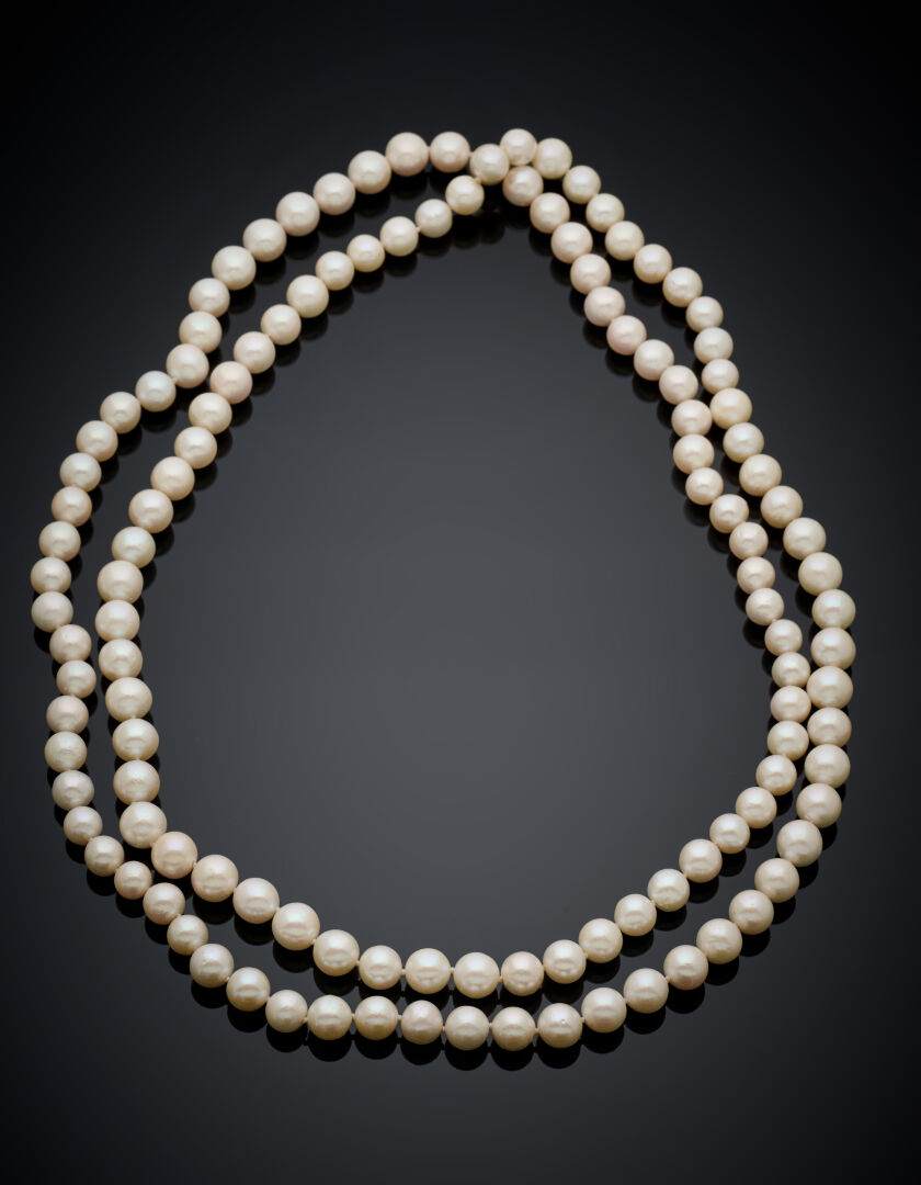 Lot 406 - vente 1244 - Long SAUTOIR de perles de… - 2026-08-07T10:00 1 Lot 406 - vente 1244 - Long SAUTOIR de perles de… - 2026-08-07T10:00