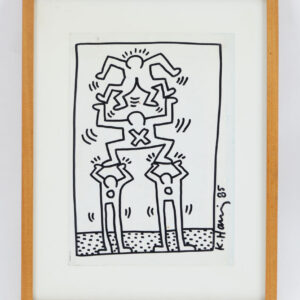 Alternative view of Lot 883 - vente 1246 - Attribué à Keith HARING (1958-1990)… - 2026-08-08T16:30