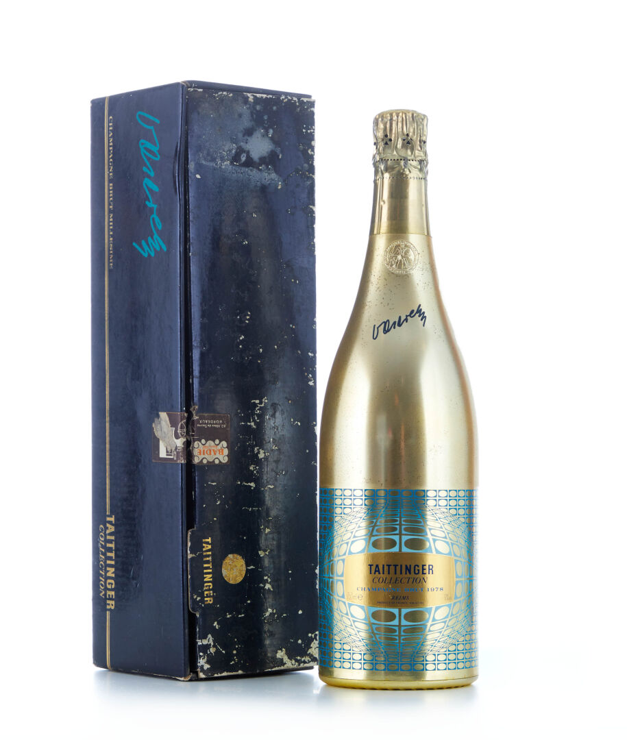 Lot 1513 - vente 1247 - 1 Bouteille CHAMPAGNE BRUT COLLECTION "VASARELY" - 1978… - 2026-08-09T14:00 2 Lot 1513 - vente 1247 - 1 Bouteille CHAMPAGNE BRUT COLLECTION "VASARELY" - 1978… - 2026-08-09T14:00 – Image 2