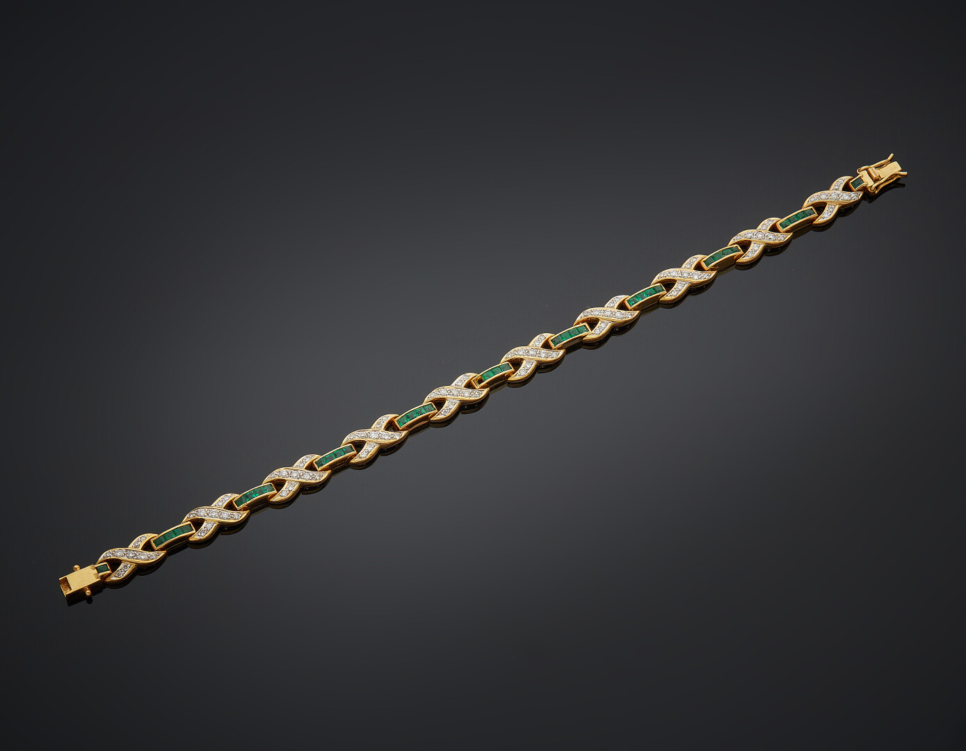 Lot 658 - vente 595 - BRACELET en or jaune (750‰)… - 2021-08-08T10:00 1 Lot 658 - vente 595 - BRACELET en or jaune (750‰)… - 2021-08-08T10:00